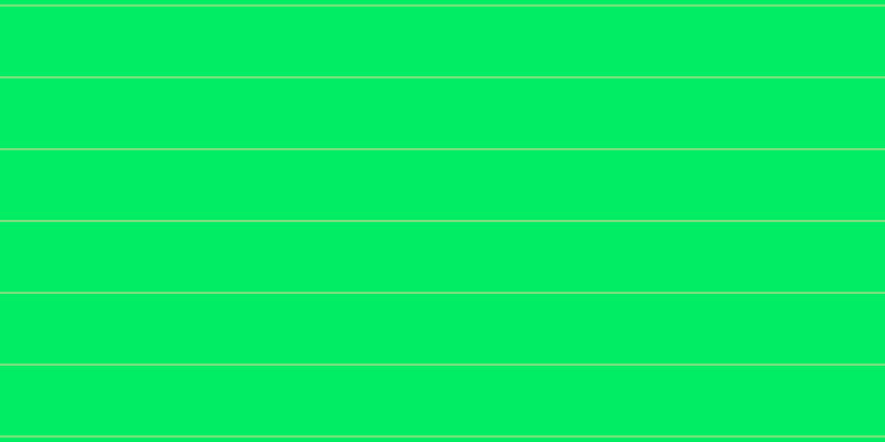 #01ee64, #fcd393 horizontal lines, one pixels wide, sixty-four pixels apart