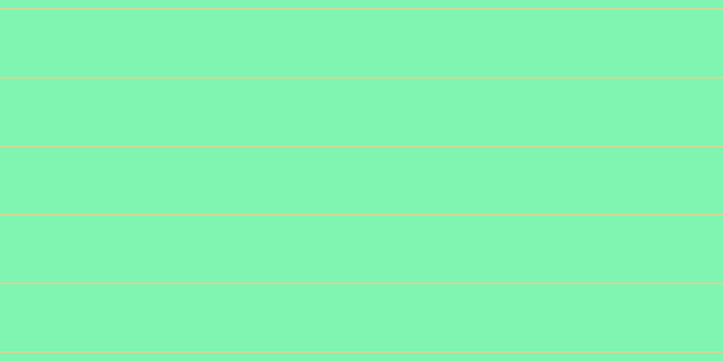 #01ee64 (50%), #dbd393 horizontal lines, two pixels wide, seventy-four pixels apart