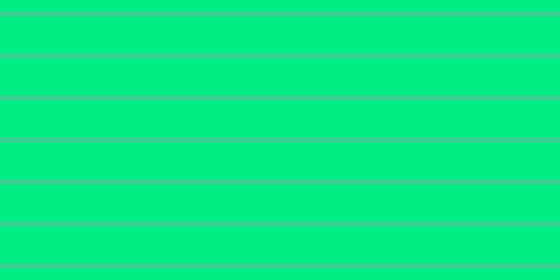 #01ee85, #36d393 horizontal lines, eight pixels wide, fifty-two pixels apart