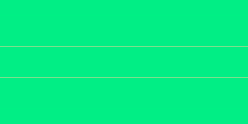 #01ee85, #dbd393 horizontal lines, one pixels wide, one hundred pixels apart