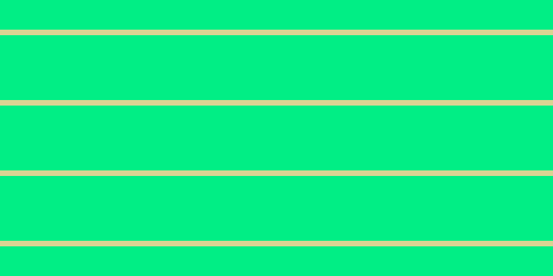 #01ee85, #dbd393 horizontal lines, eight pixels wide, ninety-four pixels apart