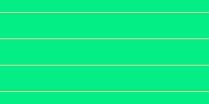 #01ee85, #dbd393 horizontal lines, four pixels wide, ninety-seven pixels apart