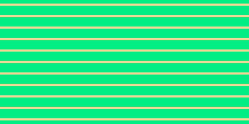 #01ee85, #fcd393 horizontal lines, seven pixels wide, thirty pixels apart