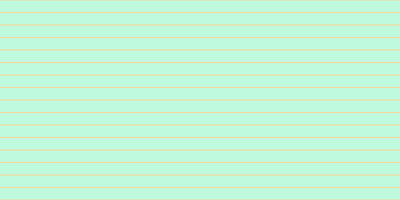 #01ee85 (25%), #fcd393 horizontal lines, two pixels wide, twenty-three pixels apart