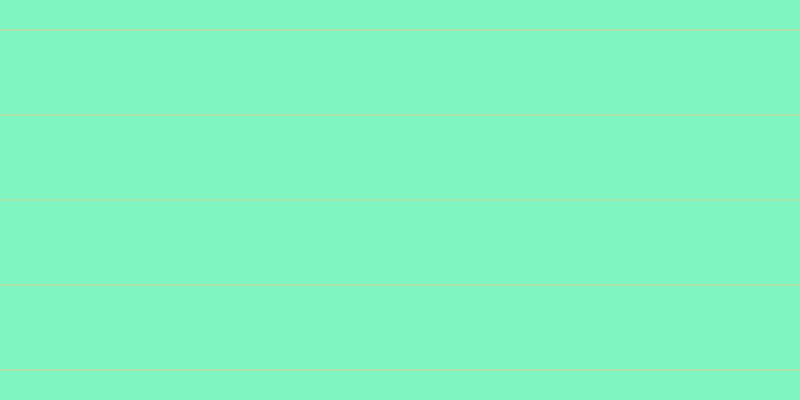 #01ee85 (50%), #dbd393 horizontal lines, one pixels wide, eighty-four pixels apart