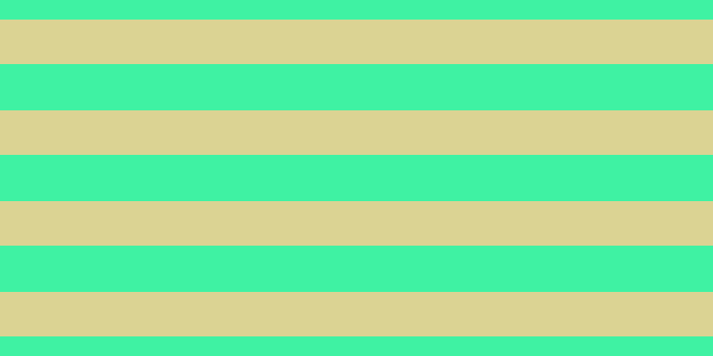 #01ee85 (75%), #dbd393 horizontal lines, fifty pixels wide, fifty-two pixels apart