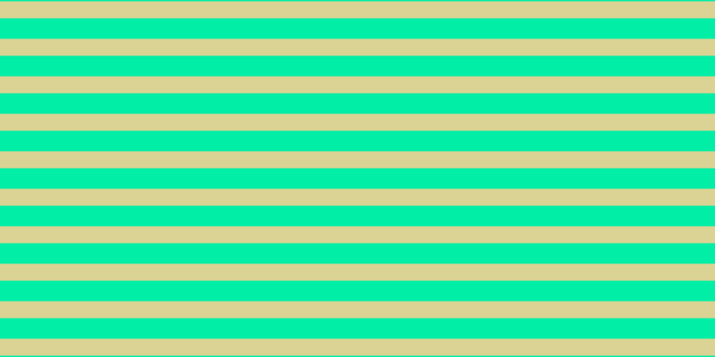#01eea6, #dbd393 horizontal lines, nineteen pixels wide, twenty-three pixels apart