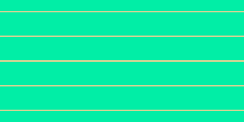 #01eea6, #dbd393 horizontal lines, five pixels wide, seventy-six pixels apart