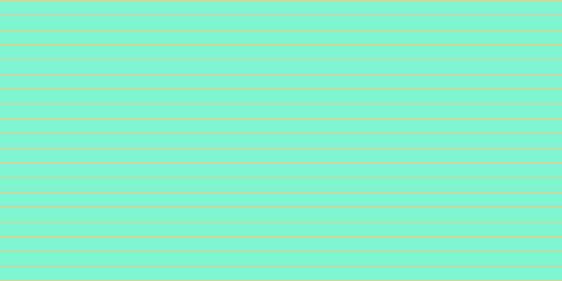 #01eea6 (50%), #dbd393 horizontal lines, two pixels wide, nineteen pixels apart