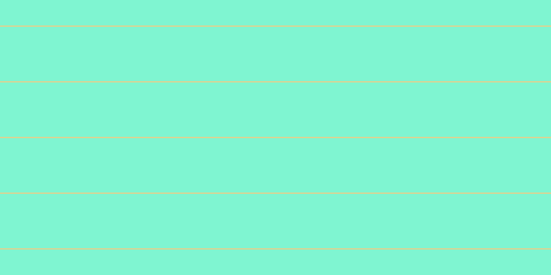 #01eea6 (50%), #dbd393 horizontal lines, two pixels wide, seventy-nine pixels apart