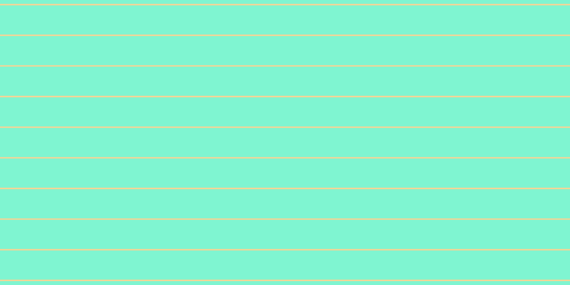 #01eea6 (50%), #fcd393 horizontal lines, two pixels wide, forty-one pixels apart
