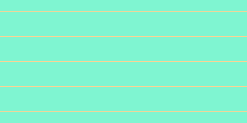 #01eea6 (50%), #fcd393 horizontal lines, two pixels wide, seventy-nine pixels apart