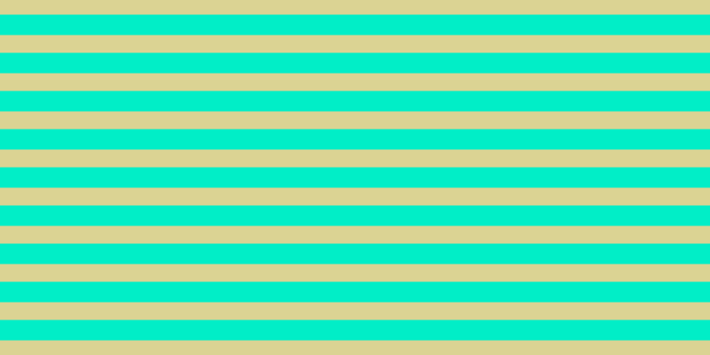 #01eec7, #dbd393 horizontal lines, twenty pixels wide, twenty-three pixels apart
