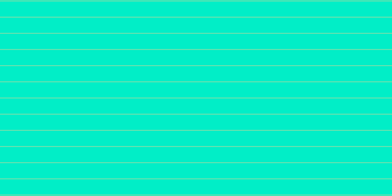 #01eec7, #dbd393 horizontal lines, one pixels wide, thirty-two pixels apart