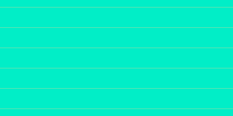 #01eec7, #dbd393 horizontal lines, one pixels wide, sixty-nine pixels apart