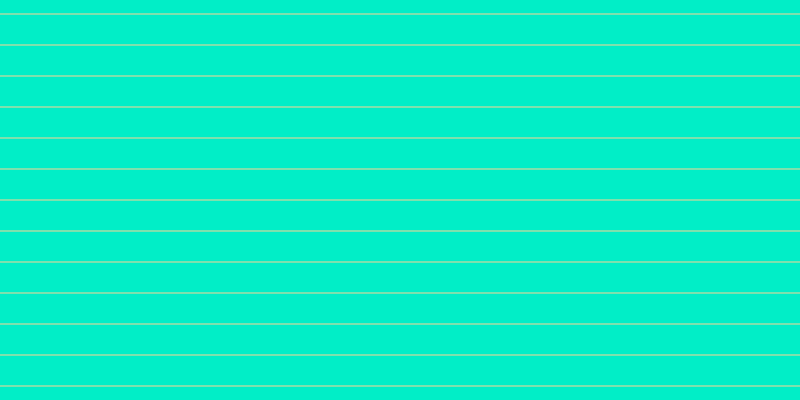 #01eec7, #fcd393 horizontal lines, one pixels wide, thirty pixels apart