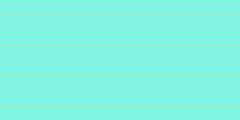 #01eec7 (50%), #dbd393 horizontal lines, two pixels wide, one hundred pixels apart