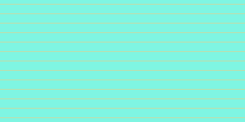 #01eec7 (50%), #dbd393 horizontal lines, two pixels wide, twenty-nine pixels apart