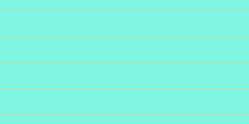 #01eec7 (50%), #dbd393 horizontal lines, two pixels wide, eighty-two pixels apart