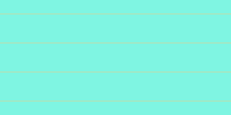 #01eec7 (50%), #dbd393 horizontal lines, two pixels wide, ninety-nine pixels apart