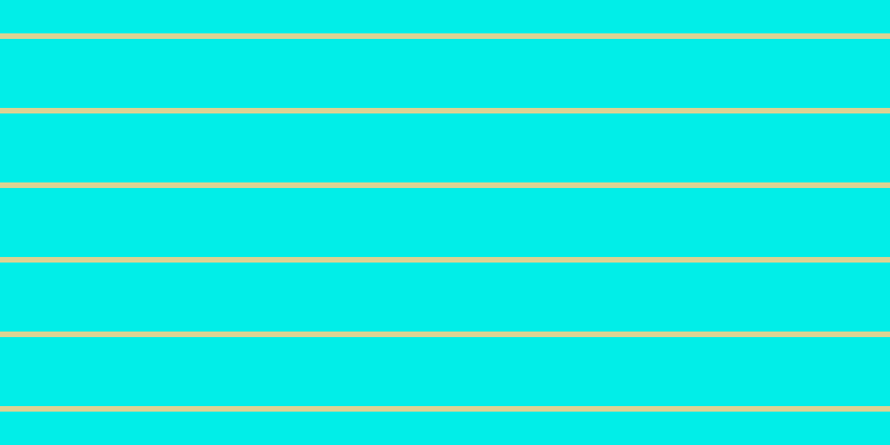 #01eee8, #dbd393 horizontal lines, five pixels wide, sixty-two pixels apart