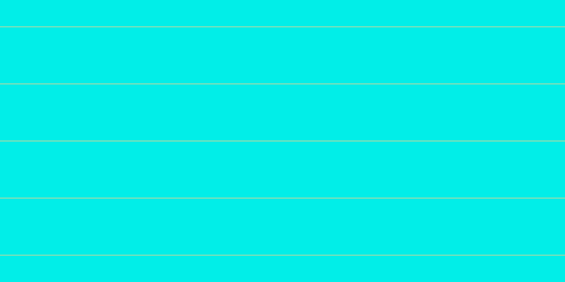 #01eee8, #dbd393 horizontal lines, one pixels wide, eighty pixels apart