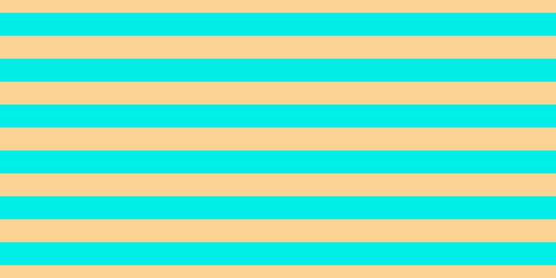 #01eee8, #fcd393 horizontal lines, thirty-three pixels wide, thirty-three pixels apart