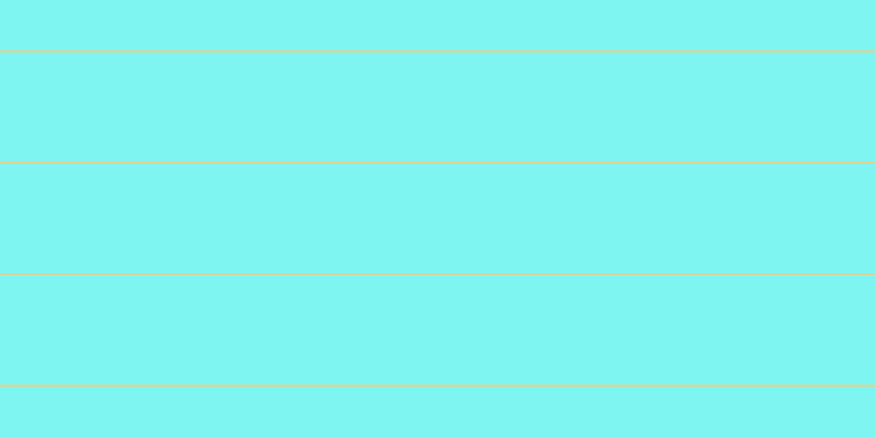 #01eee8 (50%), #dbd393 horizontal lines, two pixels wide, one hundred pixels apart
