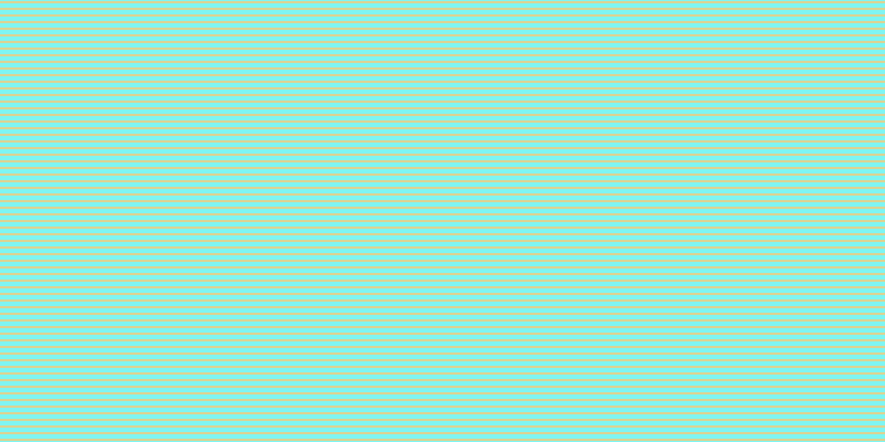 #01eee8 (50%), #dbd393 horizontal lines, two pixels wide, four pixels apart