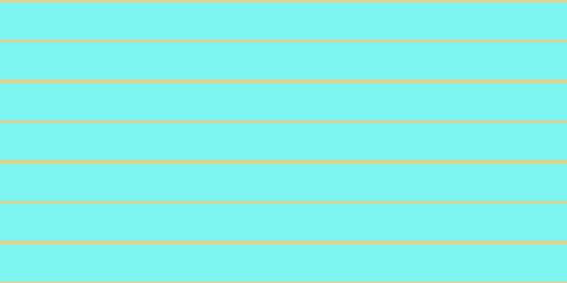 #01eee8 (50%), #dbd393 horizontal lines, five pixels wide, fifty-two pixels apart