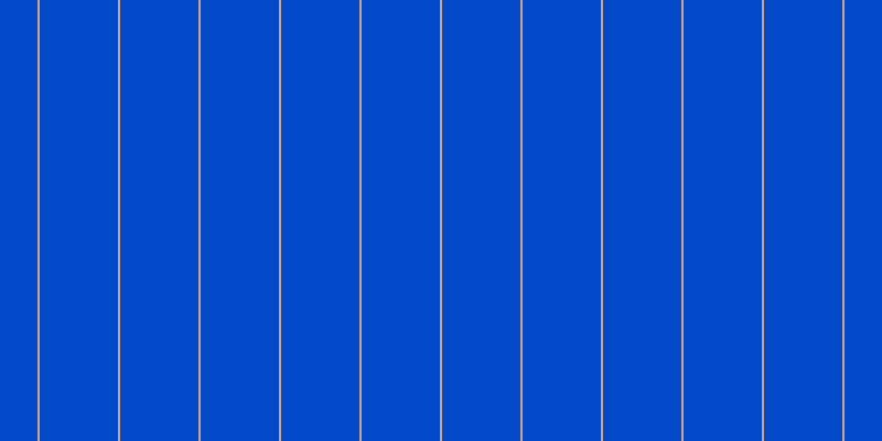 #034aca, #caa393 vertical lines, two pixels wide, seventy-one pixels apart