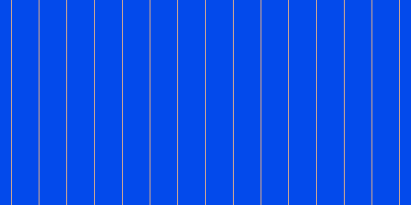#034aeb, #caa393 vertical lines, two pixels wide, fifty-two pixels apart