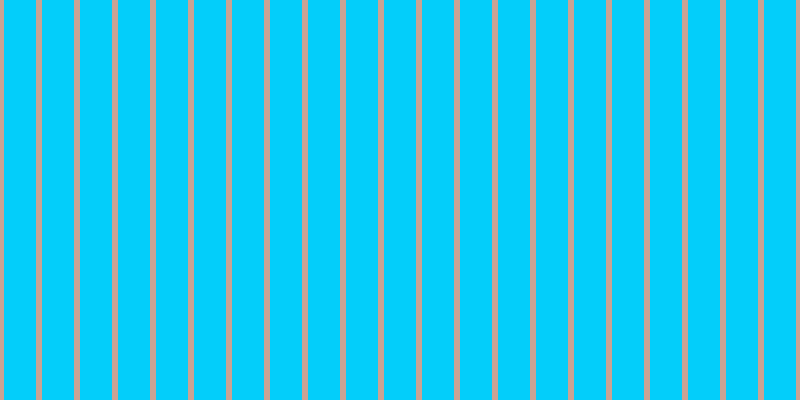 #03cefa, #caa393 vertical lines, six pixels wide, thirty-two pixels apart