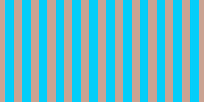 #03cefa, #caa393 vertical lines, thirty-two pixels wide, thirty-four pixels apart