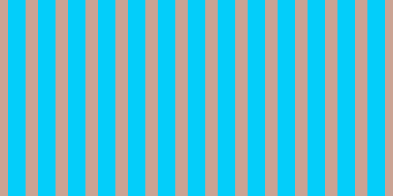 #03cefa, #caa393 vertical lines, twenty-five pixels wide, thirty-six pixels apart