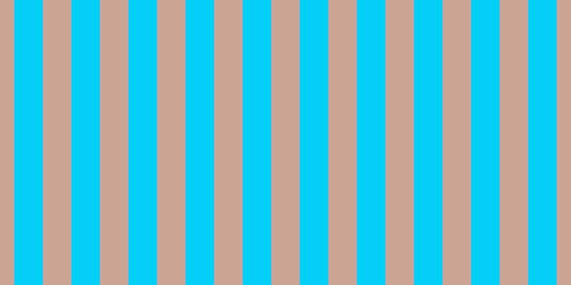 #03cefa, #caa393 vertical lines, forty pixels wide, forty pixels apart