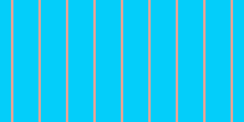 #03cefa, #eba393 vertical lines, eight pixels wide, eighty-two pixels apart