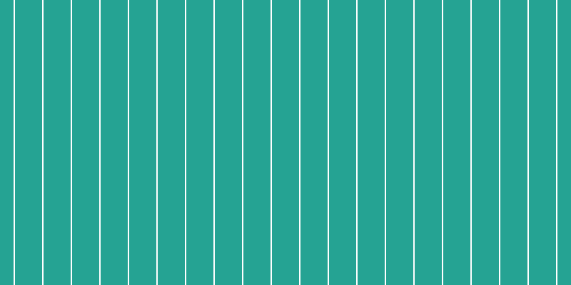 #03eeec (0%), #25a393 vertical lines, thirty-eight pixels wide, two pixels apart