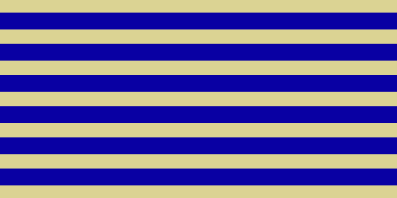 #0900a3, #dbd393 horizontal lines, twenty-nine pixels wide, thirty-four pixels apart