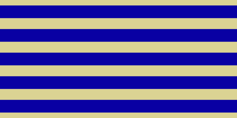 #0900a3, #dbd393 horizontal lines, thirty-seven pixels wide, forty-three pixels apart