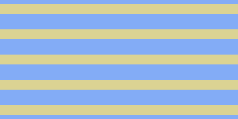 #095af0 (50%), #dbd393 horizontal lines, thirty-three pixels wide, fifty-two pixels apart