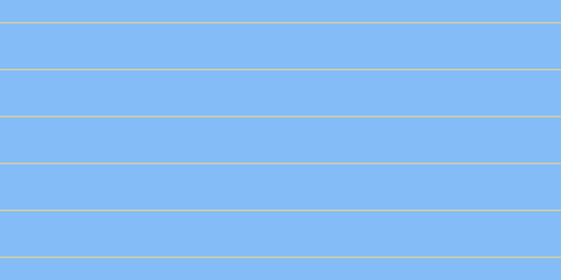 #097bf0 (50%), #dbd393 horizontal lines, two pixels wide, sixty-five pixels apart