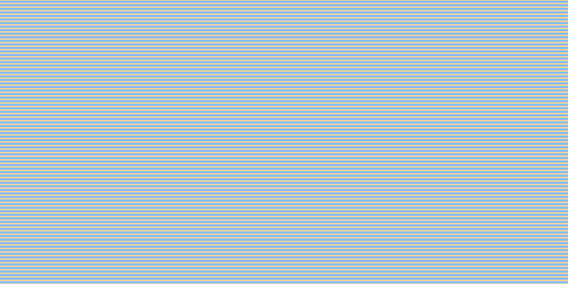 #097bf0 (50%), #fcd393 horizontal lines, two pixels wide, three pixels apart