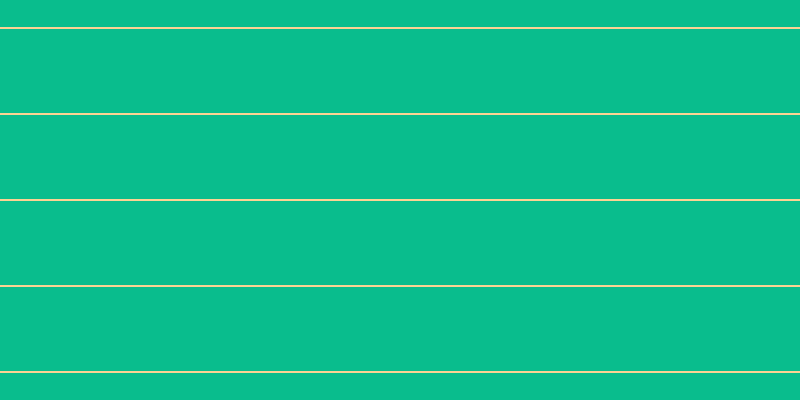 #09bd8d, #fcd393 horizontal lines, two pixels wide, eighty-four pixels apart
