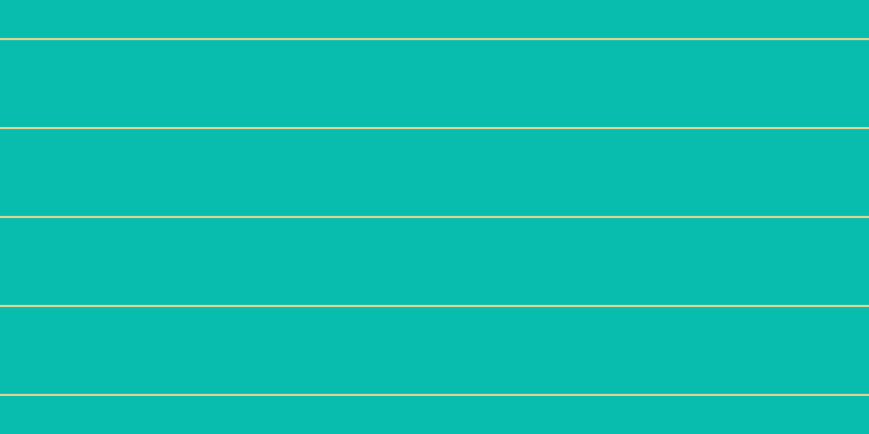 #09bdae, #dbd393 horizontal lines, two pixels wide, eighty pixels apart