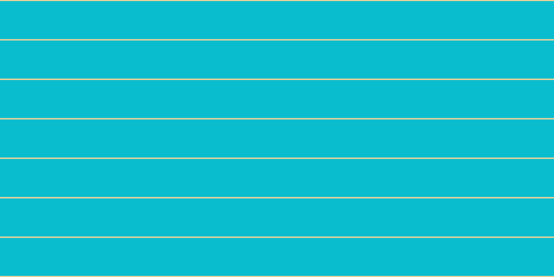 #09bdcf, #fcd393 horizontal lines, two pixels wide, fifty-five pixels apart