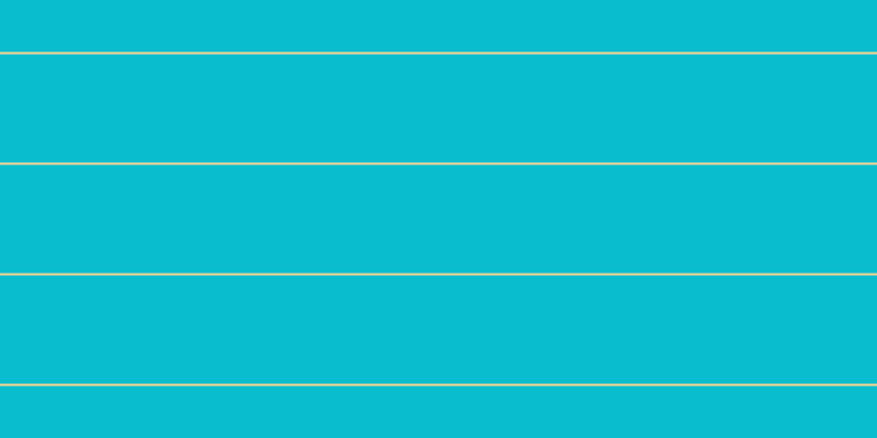 #09bdcf, #fcd393 horizontal lines, two pixels wide, ninety-nine pixels apart