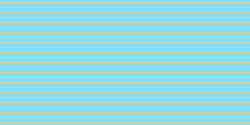 #09bdf0 (50%), #dbd393 horizontal lines, two pixels wide, six pixels apart