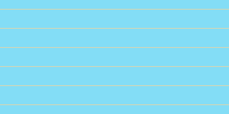 #09bdf0 (50%), #fcd393 horizontal lines, two pixels wide, sixty-five pixels apart