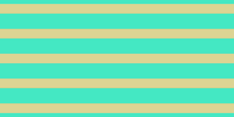 #09deae (75%), #dbd393 horizontal lines, thirty-three pixels wide, fifty-two pixels apart